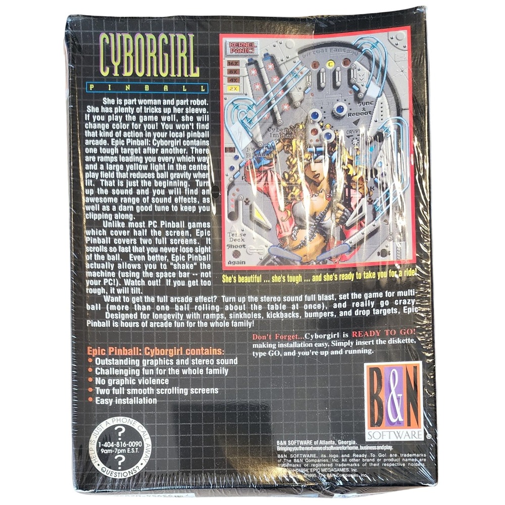 VTG Pinball PC Version B&N Software Epic Megagames Sealed - Picture 2 of 3